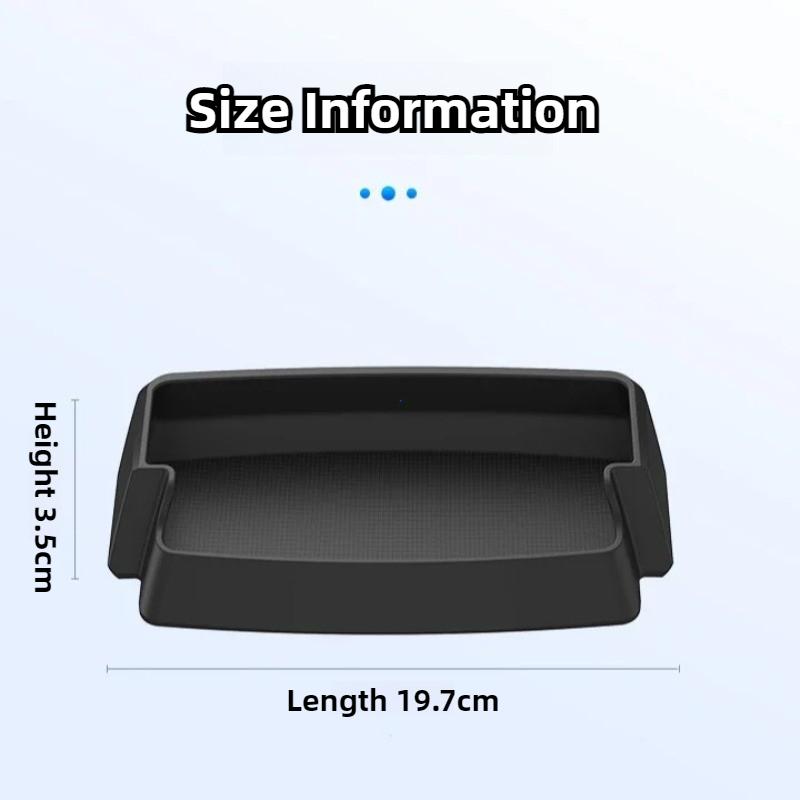 For Tesla Juniper Center Console Sunglasses Holder Holder Phone Silicone Eyeglasses Armrest Holder Accessories