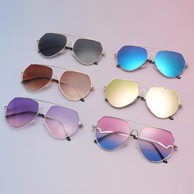 New Vintage Polygon Sunglasses Women Men Metal Frame Sun Glasses Female Eyewear Metal Frame for Male Female Eyeglasses