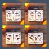 Waterproof Face Decorations Sticker DIY Temporary Scar Stickers Body Art Decals  Halloween Party