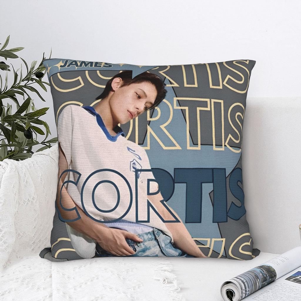 Dekorative Kissenhülle cortis kpop Boyband k-pop Merch Schlafzimmer Zierkissenhülle Quadratisch Mehrere Größen
