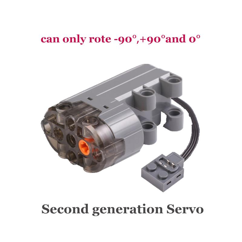 Power Functions Baustein Technische Motorteile Multi PF Werkzeug Kompatibel 8293 8883 Auto Zug M L XL Servomotor Steine Spielzeug