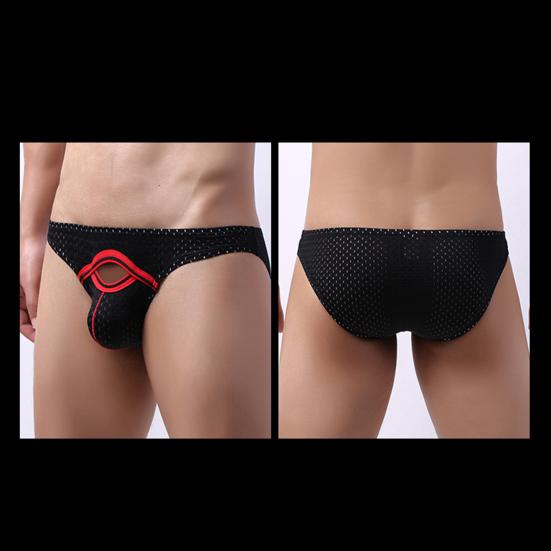 Men Panties Super Soft Wear Resistant Nylon Fashion Sweat Absorption Men Briefs Underwear for Daily Wear