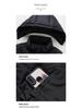 Men's 2025 Short Hooded Winter Down Puffer Jacket - Thick, Warm, High Fill Power