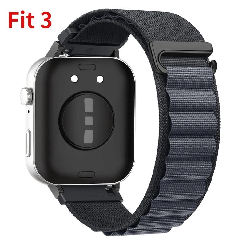 Alpine Loop Strap For Huawei Watch Fit 4/3 Nylon Adjustable Breathable Wristband For Huawei Watch Fit 4 Pro Bracelet Accessories