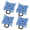 4 Body Clips Nylon Liner Fastener Rivet Push Type Retainer