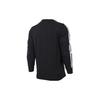 Adidas Round Neck Pullover Sweatshirt Men Tops Black S98803