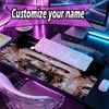 Personalizovaná podložka pod myš s motivem Michaela Jacksona a vlastním jménem, Podložka na stůl pro notebook PC, Dekorativní podložka na stůl pro domácnost, Podložka pod klávesnici, Dárek