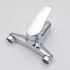 Polished Chrome Single Handle Thermostatic Bath Shower Mixer Tap Set Rain Spray Pattern with Ceramic Valve Core Bathroom Faucets