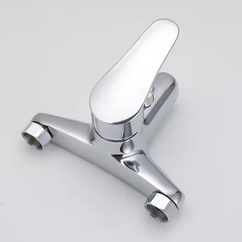 Polished Chrome Single Handle Thermostatic Bath Shower Mixer Tap Set Rain Spray Pattern with Ceramic Valve Core Bathroom Faucets