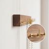 Necklace and Bracelet Holder Wooden Jewelry Organizer with Hooks Long-Lasting