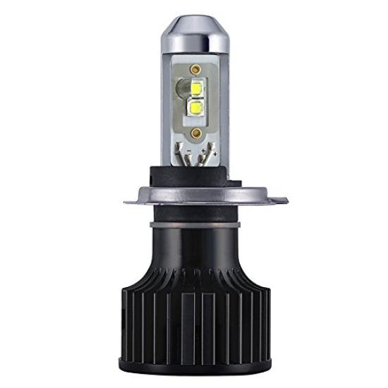 PIAA LEH100 LED Headlight H4 Pack of 2 Bulbs, 3600/2600lm, 6000K, White, 12V23W,