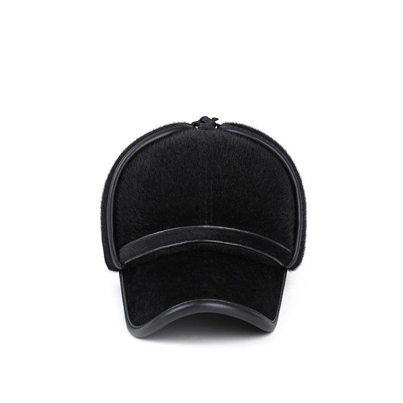 Cold-Proof Middle-Aged And Elderly Baseball Cap Men'S Winter Thickened Warm Ear Protection Lei Feng Hat Fashionable Outdoor Cap