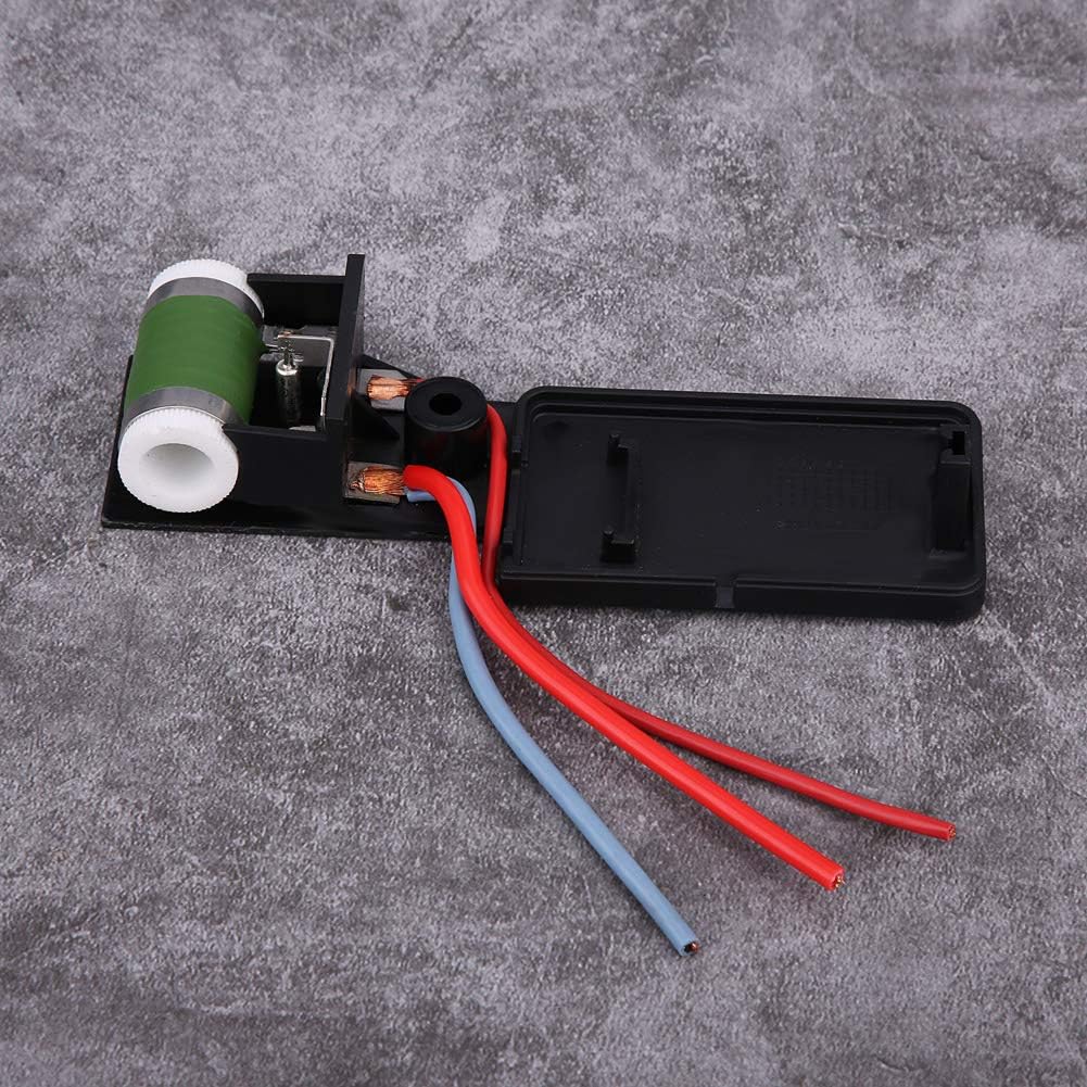 Radiator Fan Resistor, 17117541092R Car Engine Cooling Radiator Fan Motor Resistor, Car Engine Blower Fan Replacement Fan Resistor Fit for Mini R50
