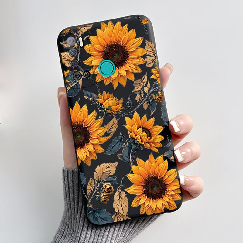 Protective Shockproof Soft Phone Case For Tecno LC7/Pouvoir 4/Pouvoir 4 Pro/LC8/Spark Power 2 Black Case Unique Design Cover