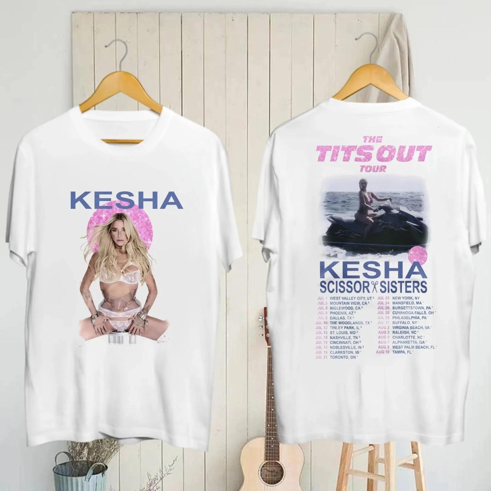 Kesha 2026 Concert Shirt 2026 Kesha the Tits Out Tour T-shirt S