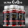 High content 100mg Coenzyme Q10, adult health and nutrition capsules, all-natural