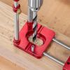 2022 New Woodworking Drill Locator Mini Bench Drill Press Adjustable Punch Locator Woodworking Drilling Locator Tool Kit