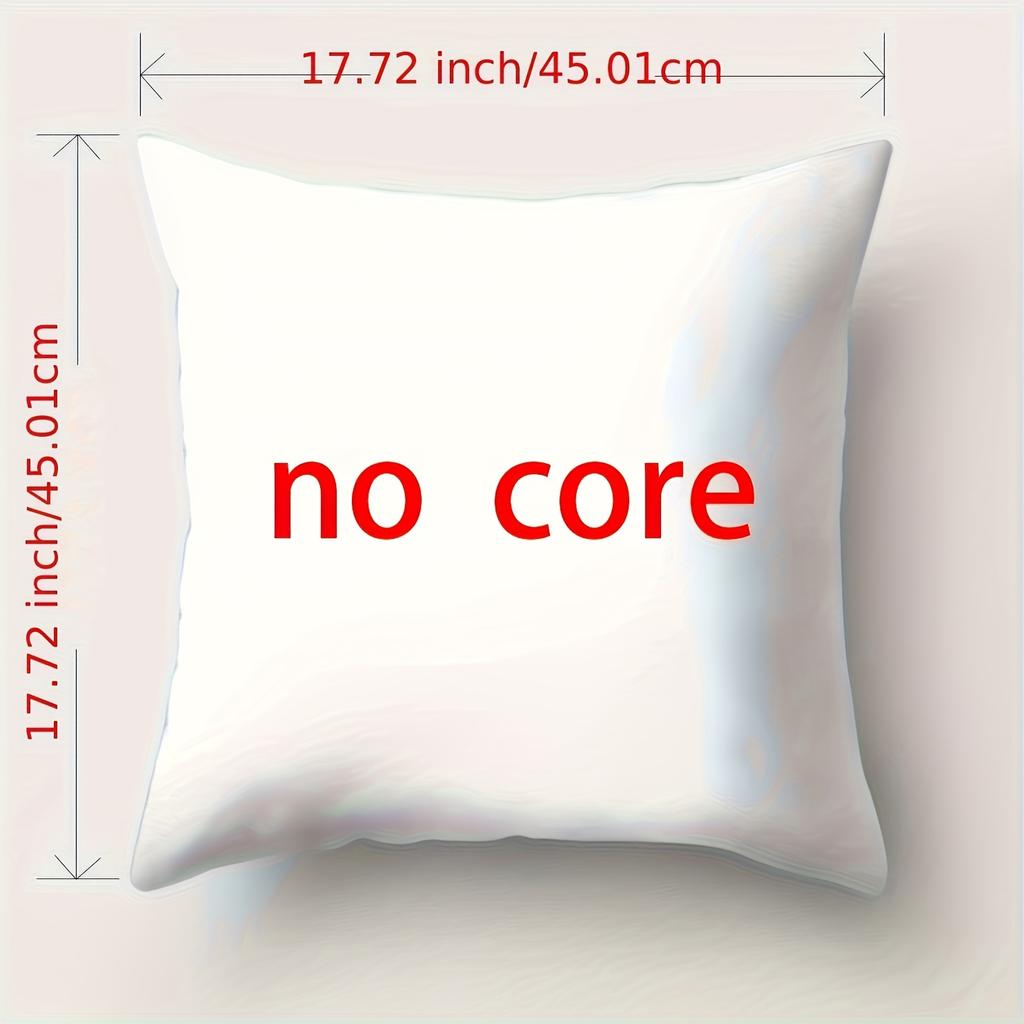 1/4pcs Cute Kitten Pattern Pillowcases Sofa cushion cover home bedroom room decoration