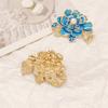 Charm Trend Peony Flower Brooch Elegant Classical Pin Creative Personalized Jewelry Accessories Birthday Party Gift
