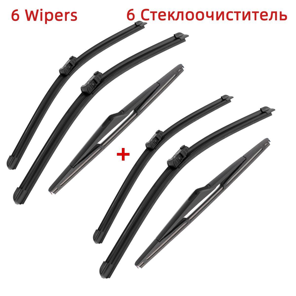 

3PCS Щітки склоочисника для Ford Focus 3 III RS Turnier Hatchback 2011-2017 28 28 12 Fit Переднє лобове скло Щітки для вікон Ножиці Аксесуари