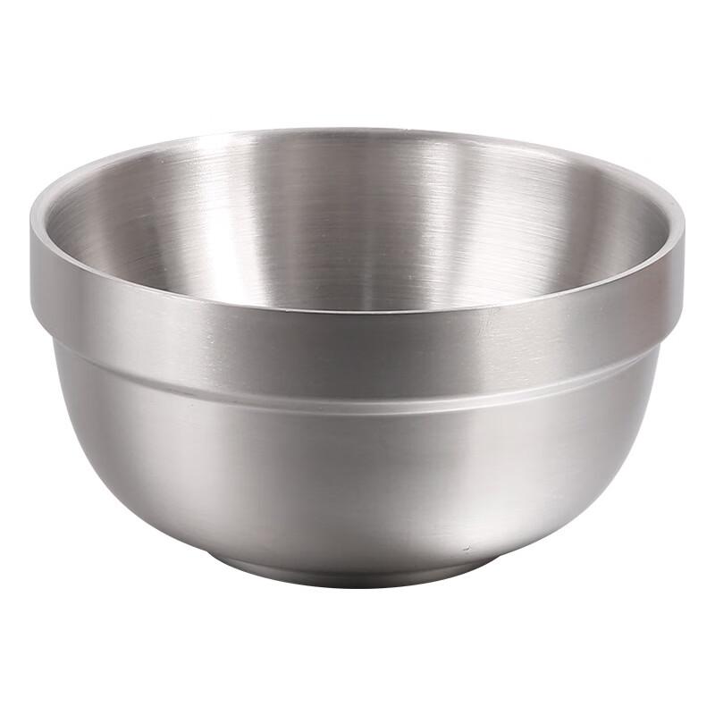 ZISIZ 316 Stainless Steel Double-Layer Children s Anti-Scald Bowl