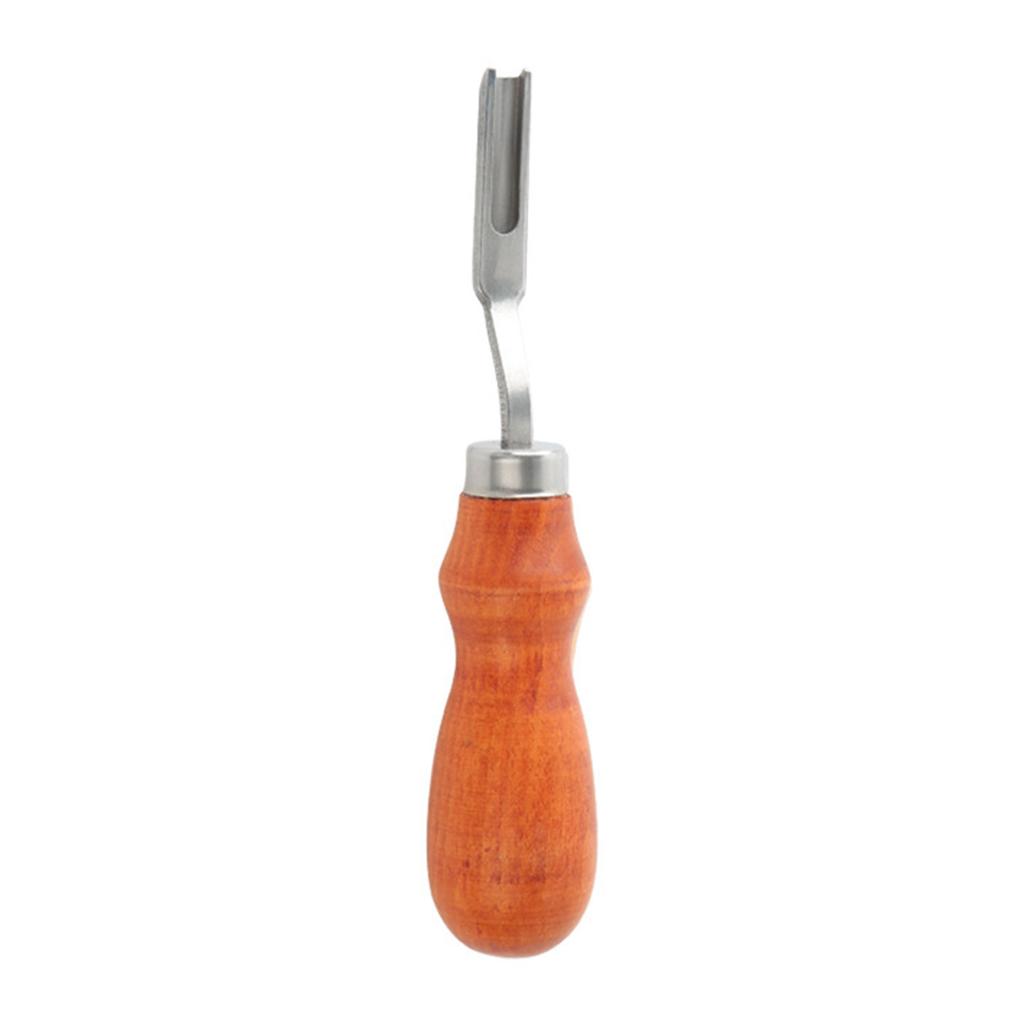 Stainless Steel Leather Shaver Edge Scraper Professional Leather Edger for Leather DIY