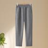LANGSHA Women's Mid-Aged Loose Straight-Leg Casual Pants