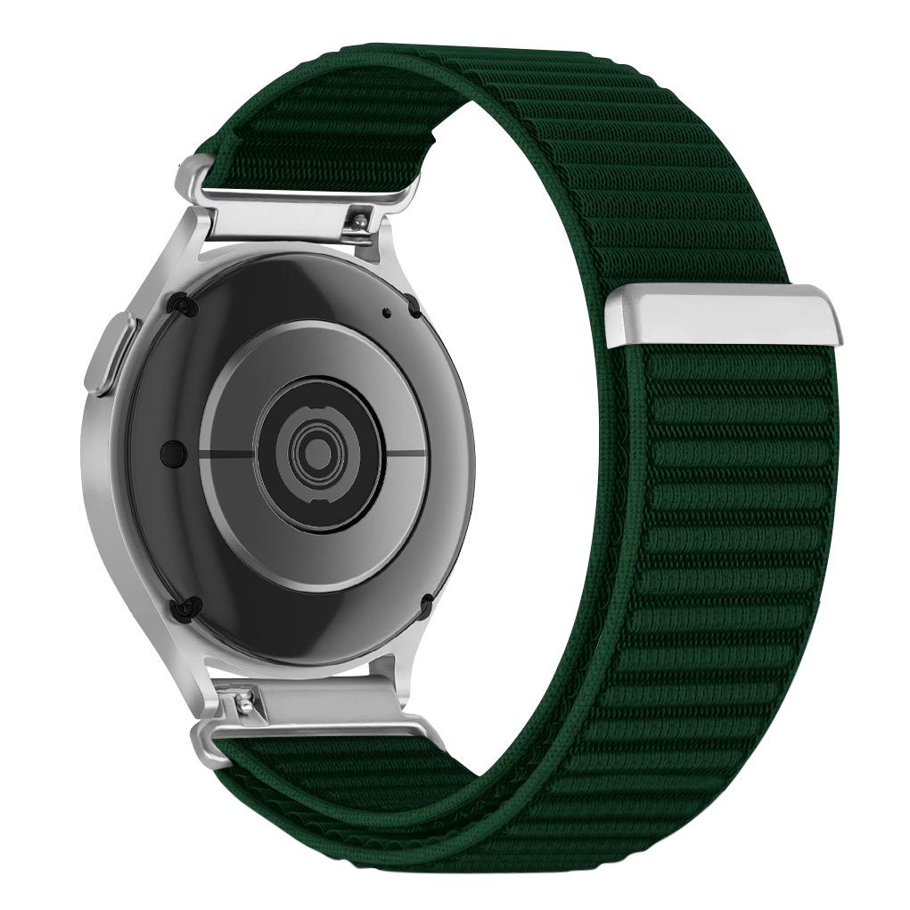 Huawei Watch5 Wilderness Nylon Band - Mountain Pattern. Compatible Samsung Watch7 Universal Band.