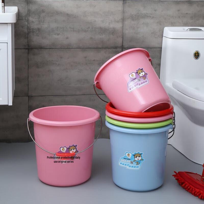 Xinrongda 18L Portable Thickened Red Plastic Bucket