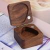 Wooden Guitar Picks Case Holder Container Cubic Plectrum Storage Box Guitar Parts