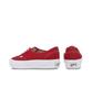 Vans Prémiové Autentické 44 LX - Závodní červená VN000EBNIZQ1