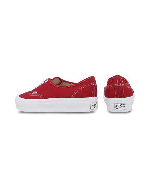 Vans Prémiové Autentické 44 LX - Závodní červená VN000EBNIZQ1