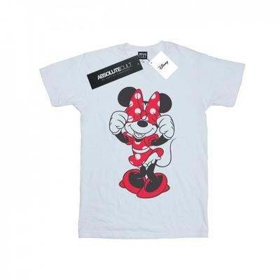 Sieviešu/Meiteņu Minnie Peles Bante Acis Kokvilnas Boyfriend T-krekls
