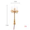1/87 Scale Candlesticks Lights Model Sand Table Building Model Candle Led Light Dolls House Furniture Decoration for Kids Train