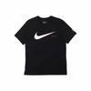 Logo Double-hook Cuff Short-sleeve T-shirt for Men, Black