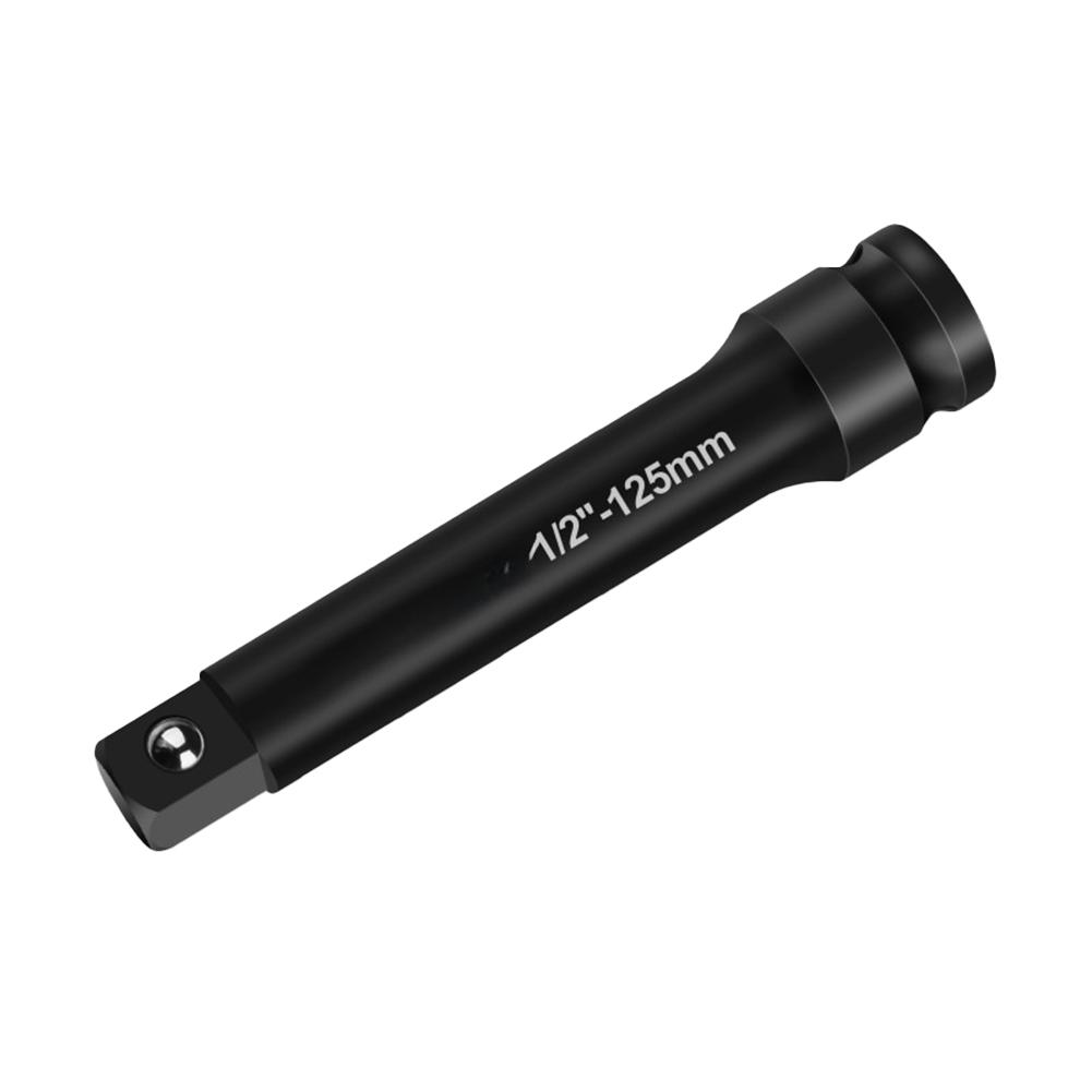1/1/11/11inch Extension Bar For Impact Driver Socket Wrench Auto Repair Tool Chrome Vanadium Steel 1/1 Inch Drive Black