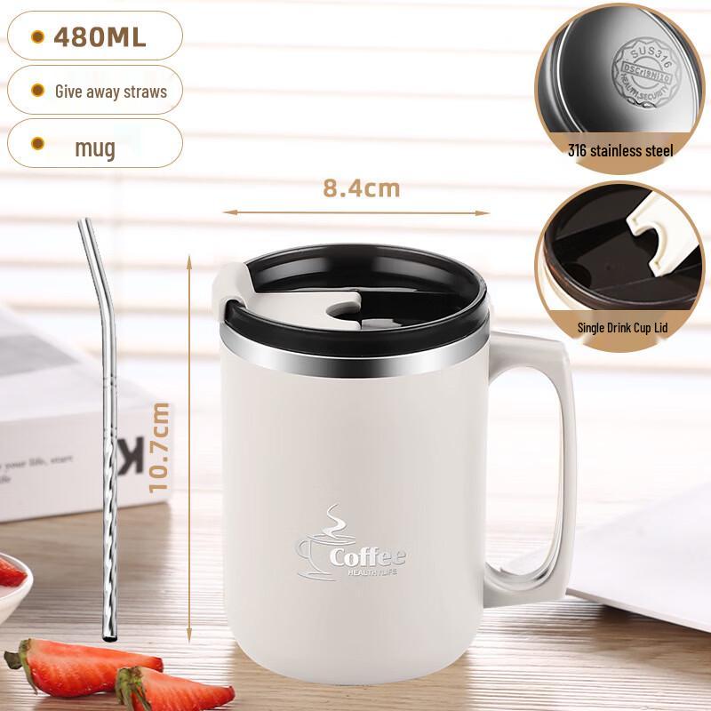 

Changqi 316 Stainless Steel Insulated Couple s Mug Set