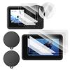 For DJI Osmo Action 6 Lens Protection Cover Cap Tempered Glass Screen Protector Film for DJI Action 5 Pro 4 3 Camera Accessories