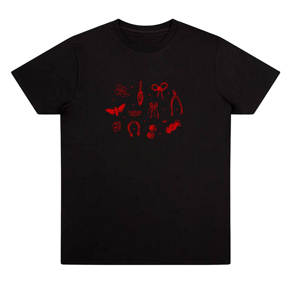 Conan Gray Knick Knack T-Shirt  Wishbone Album Conan Gray Graphic T Shirts Harajuku High Quality Tops Cotton TShirts Unisex Tees