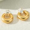 Fashion Fashion Earrings 2023 Exaggerated U-shaped Minimalist Style Earrings Women Big Earrings