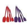 4Pcs/Set Non Stick Heat-Resistant Silicone Spatula Set Kitchen Utensils With Cream Scraper For Cooking Mixing Baking Tools