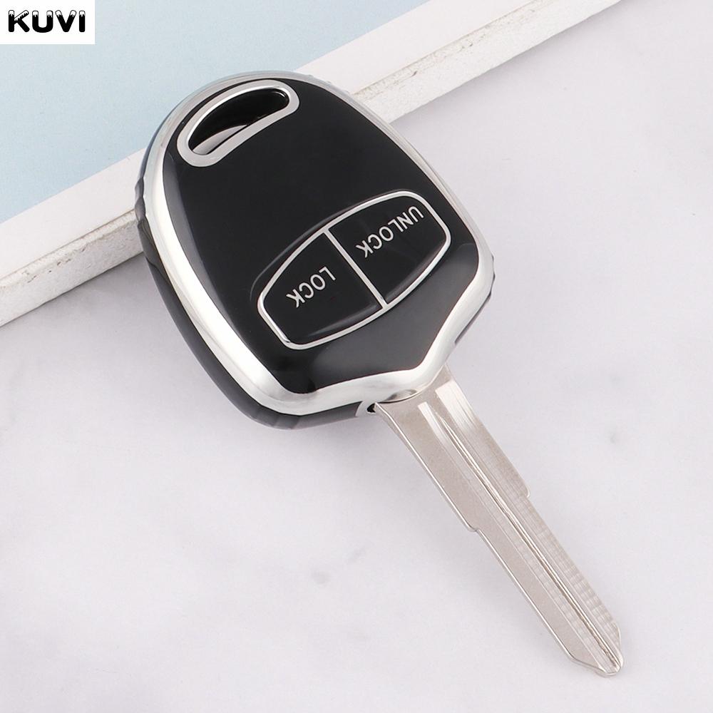 2 3 Button New Tpu Car Key Case Cover Shell Fob For Mitsubishi Evolution Lancer Ex Grandis Outlander Triton Pajero Asx Keyless