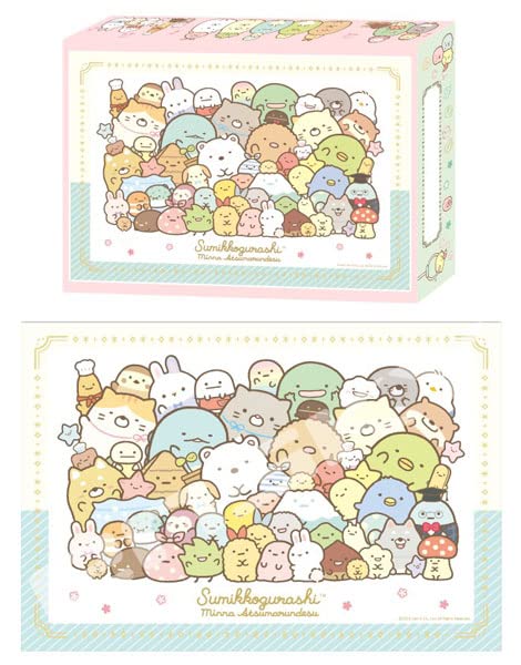 Jigsaw Puzzle Sumikko Gurashi Tool Box Jigsaw Puzzle Everyone Gathers 70 Large Pieces + (ODB-01)