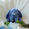 Apricot Lamb Navy Blue Bunny Plush Toy for Children, Soft and Cute, Fluffy Navy Blue Bunny for Girls and Boys, 20cm