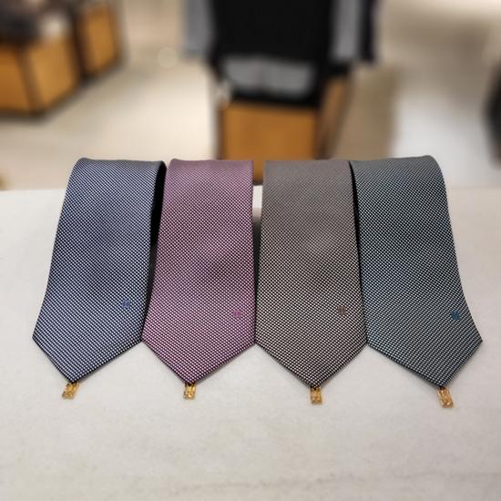 Daks 2026 Spring/Summer Silk Diagonal Tie for Formal & Guest Meetings DM1ACF1005