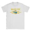 Fallout Vault-Tec Vault Boy Pollice in su Maglietta Vintage Usurata Merchandising Gioco Nero Unisex Magliette da Donna e Uomo