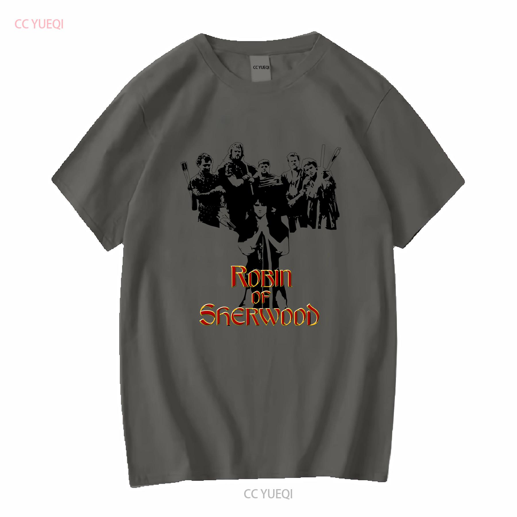 

Robin of Sherwood ver 2 unisex T Shirt long or short sleeves vintage Washed Stretched graphic Unisex homme fashion 4XL