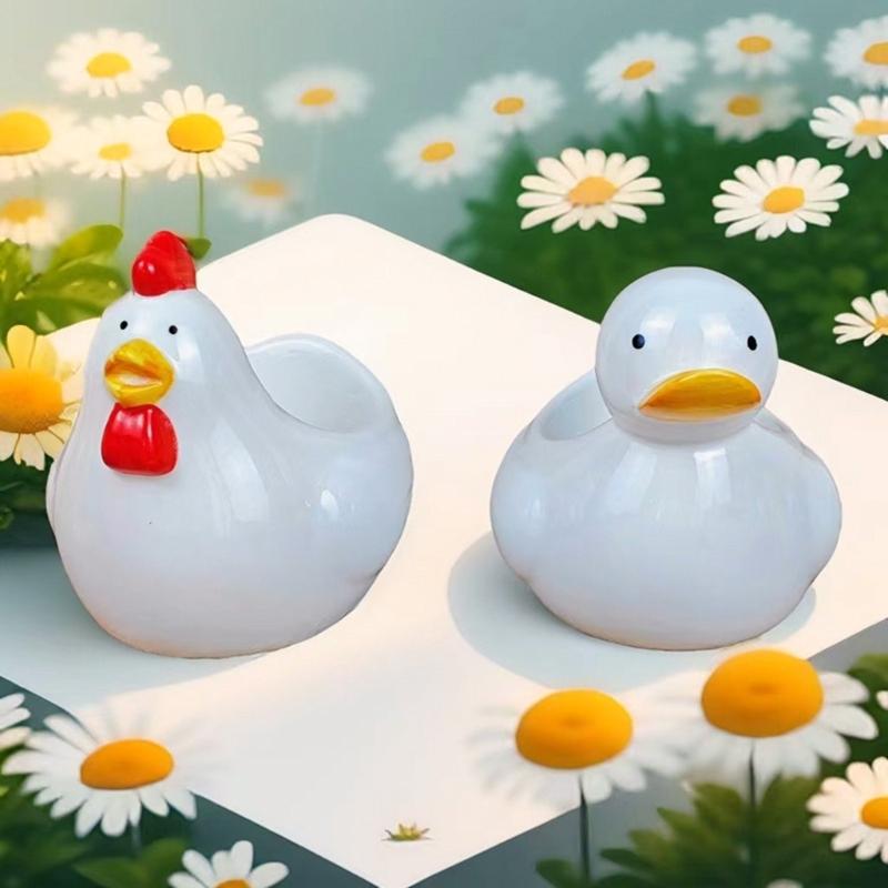 Silicone Craft Moulds Succulent Planter Mold Animal Shape Silicone Flowerpot Molds Suitable for Flowerpot Candle Holders