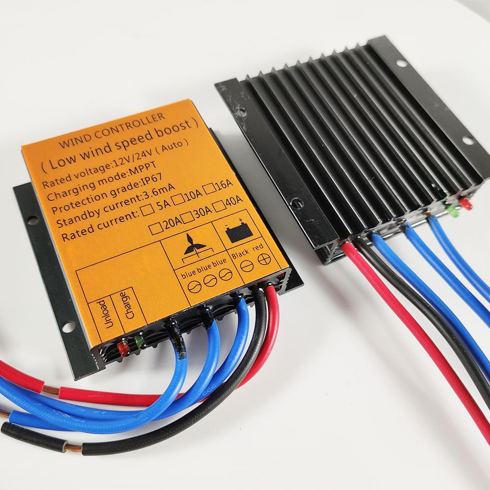 MPPT Wind Turbine Charge Controller 12V 24V AUTO 48V Water Proof Regulator For 100W-3000W Small Windmill Generator