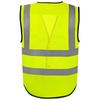 Yoko Unisex Adult Superior Eco Mesh Hi-Vis Waistcoat